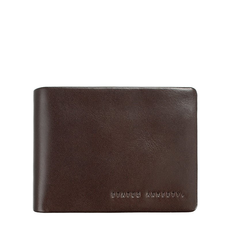 TOBIAS Short Clip _Chocolate / Dark Brown - Wallets - Genuine Leather Brown