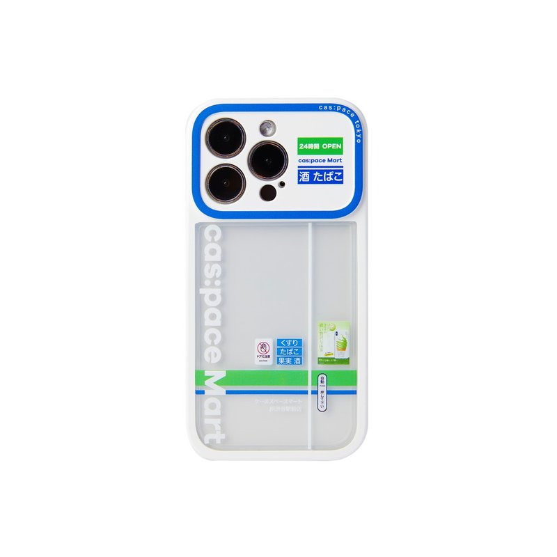 cas:pace 23A/W convenience store phone case - Phone Cases - Silicone 