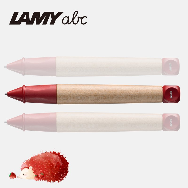 LAMY pencil/abc maple series-red - Pencils & Mechanical Pencils - Wood Red