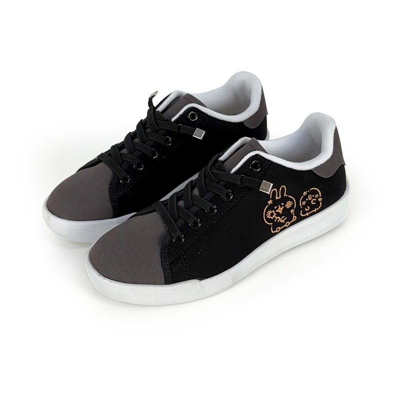Paidal x Kanahei's Small Animals Midnight Starry Sky Casual Shoes - No-Bend Lightweight Sneakers - Night Black - รองเท้าลำลองผู้หญิง - ผ้าฝ้าย/ผ้าลินิน สีดำ
