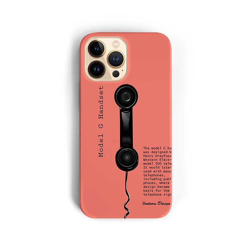 Rose Telephone iPhone/Samsung Phone case - เคส/ซองมือถือ - พลาสติก สึชมพู
