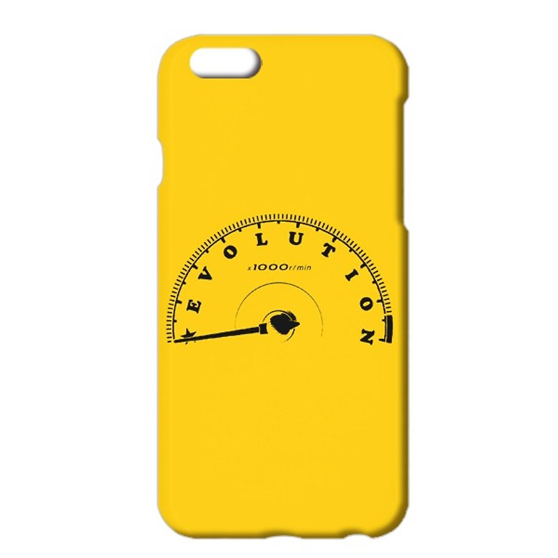 [IPhone case] EVOLUTION / yellow - Phone Cases - Plastic Yellow