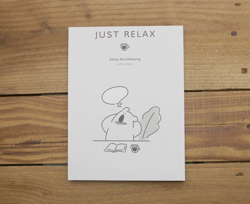 【信紙】 黑田桑四色信紙(RELAX)18606 - 信封/信紙 - 紙 多色