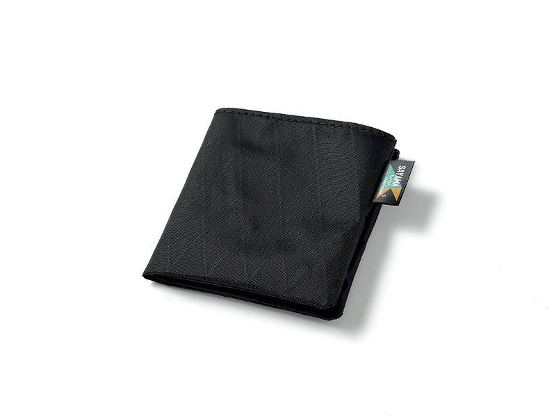 【SAYAMA Works】Minimalist wallet X pac black - Camping Gear & Picnic Sets - Other Materials Black