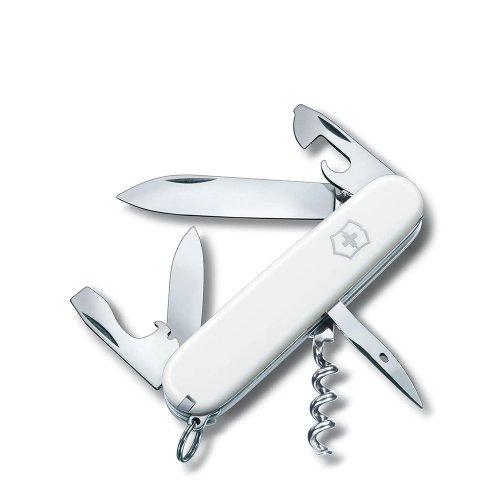 城市視角 VICTORINOX 瑞士維氏 瑞士刀 Spartan 12用 91mm 白 1.3603.7