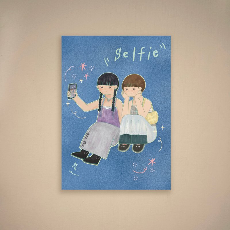 Take a Selfie | Postcard - Cards & Postcards - Paper Multicolor