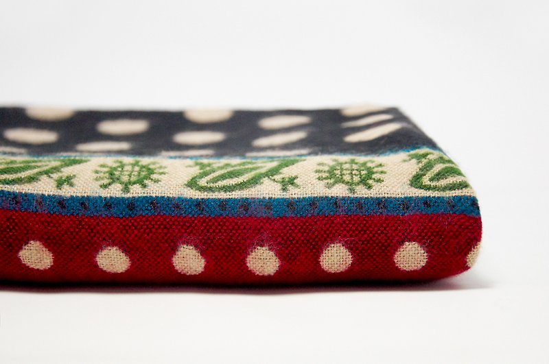 クリスマスプレゼントの国家風のショール/ボヘミアンニットスカーフ/民族トーテムスカーフ/ニットショール/毛布（ネパール製） -  Shuiyu少しトーテム国家風の花 - スカーフ - ウール 多色
