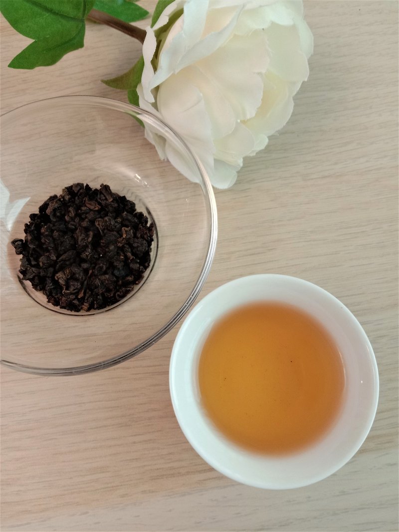 ウッディゼリートップウーロン茶_マカロンカラーティーギフト_ルースティー_台湾の伝統的な手作りルースティーを再現 - お茶 - 寄せ植え・花 
