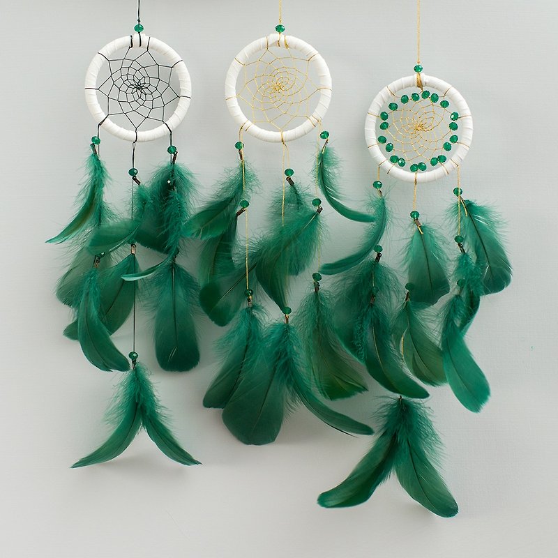 Simple Green - Dream Catcher 8cm - Exchanging Gifts Home Decoration - Other - Other Materials 
