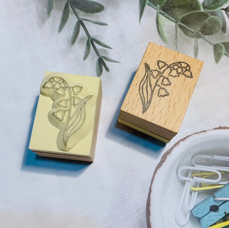【Hand Engraved Seal】Lily of the Valley Series III - Stamps & Stamp Pads - Other Materials 