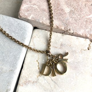 Vintage Dior ネックレス VINTAGE DIOR/ディオール】necklace logo（ネックレス