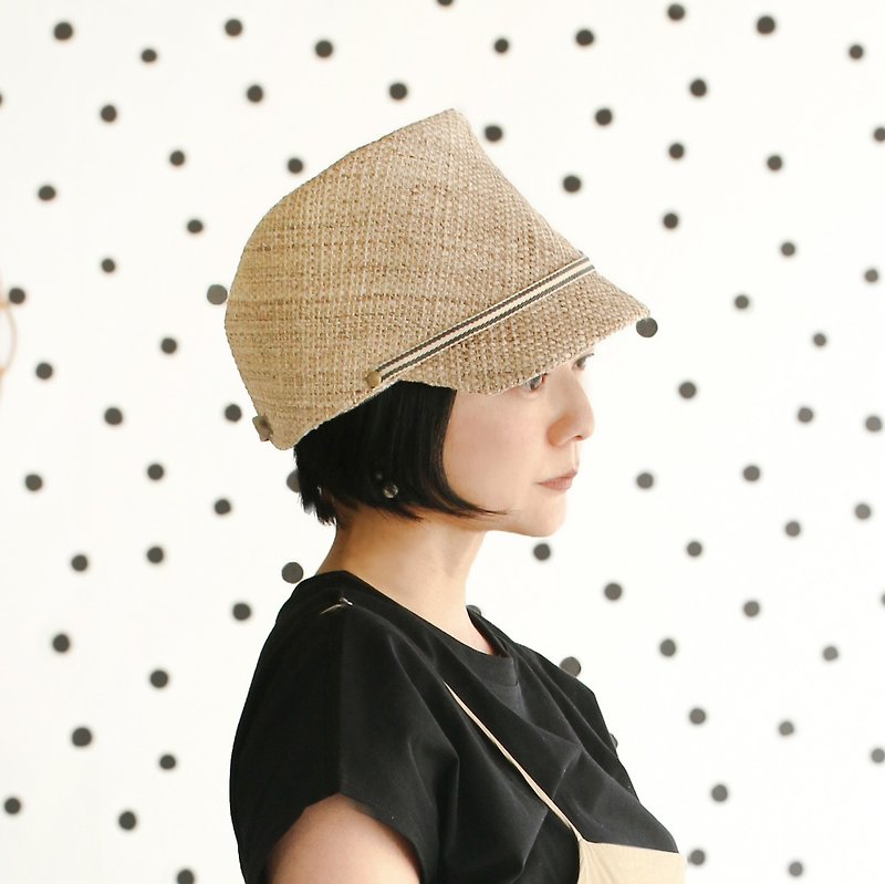 Straw cap [ladies size] - Hats & Caps - Cotton & Hemp Khaki