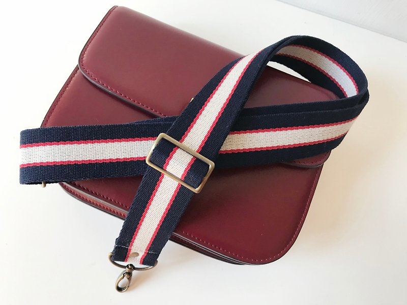 Handmade straps Cotton woven straps Backpack straps - Messenger Bags & Sling Bags - Cotton & Hemp Multicolor