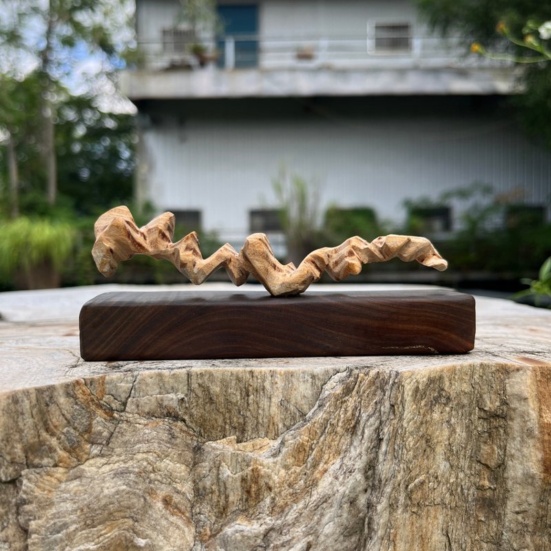 雕刻件　洛夫　巴拉圭綠檀 - 擺飾/家飾品 - 木頭 咖啡色