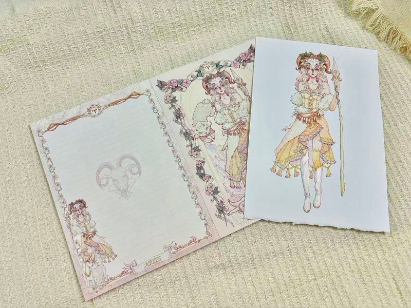 白羊座系列B5拍紙本 港澳台專用配送 - 便條紙/便利貼 - 紙 多色