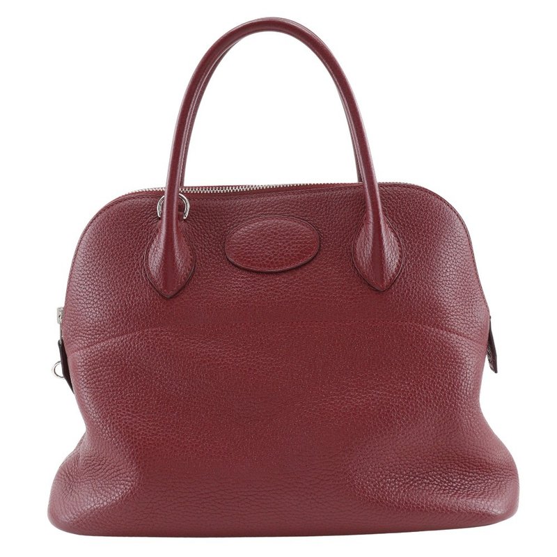 【日本直送】エルメス HERMES ボリード31 ハンドバッグ 029812CK K1 トリヨンクレマンス ルージュグレナ X レディース【中古】 - 手提包/手提袋 - 真皮 紅色
