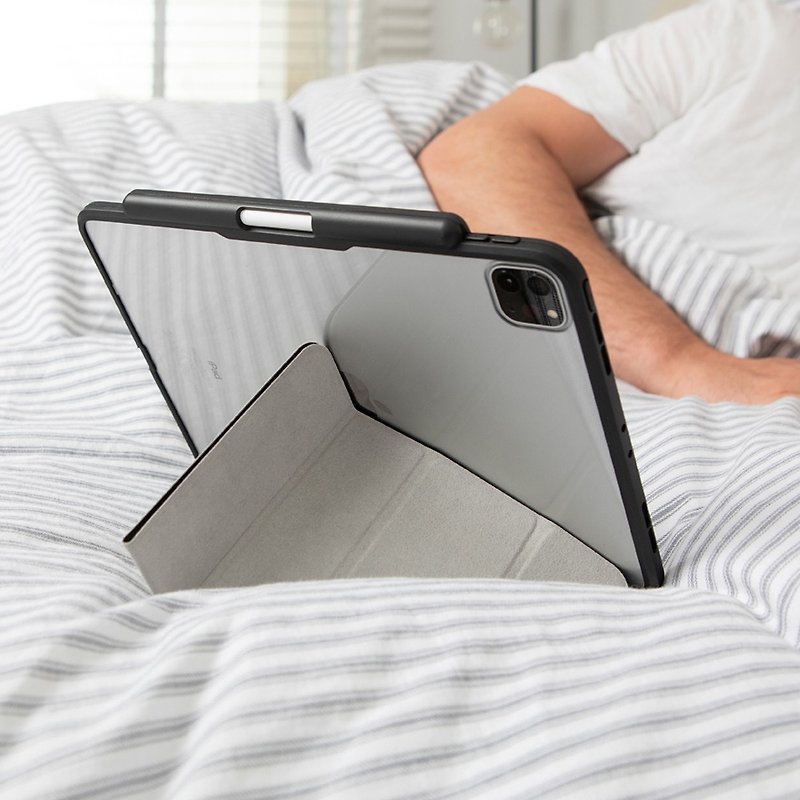 Pipetto iPad mini 6代(8.3吋)Origami多角度多功能保護套-含筆槽 - 平板/電腦保護殼 - 塑膠 