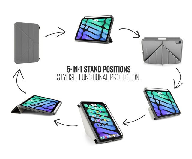 Pipetto iPad mini 第 6 世代 (8.3 インチ) Origami マルチ