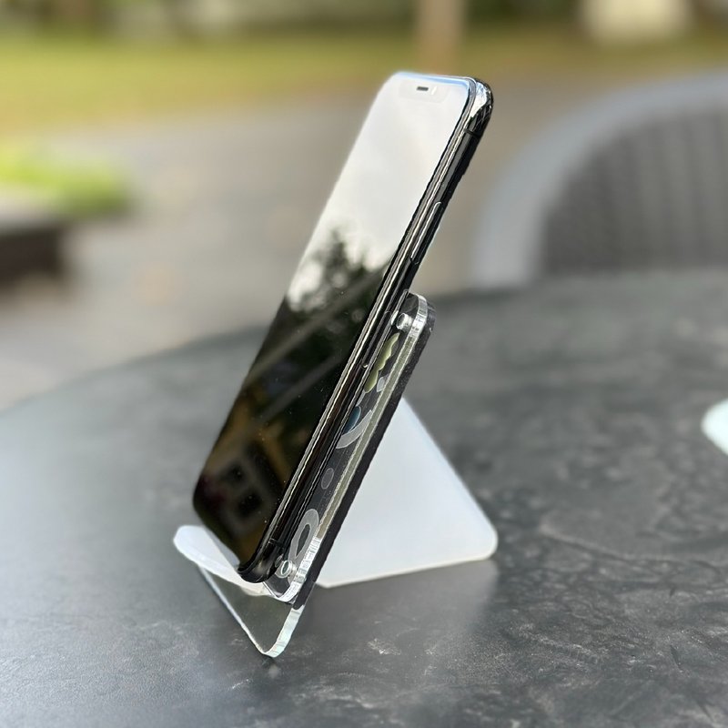 ALO 2-in-1 Phone Stand - Butterfly Dance M2P ~ Integrated Stand & Photo Frame Functionality - ที่ตั้งมือถือ - อะคริลิค หลากหลายสี