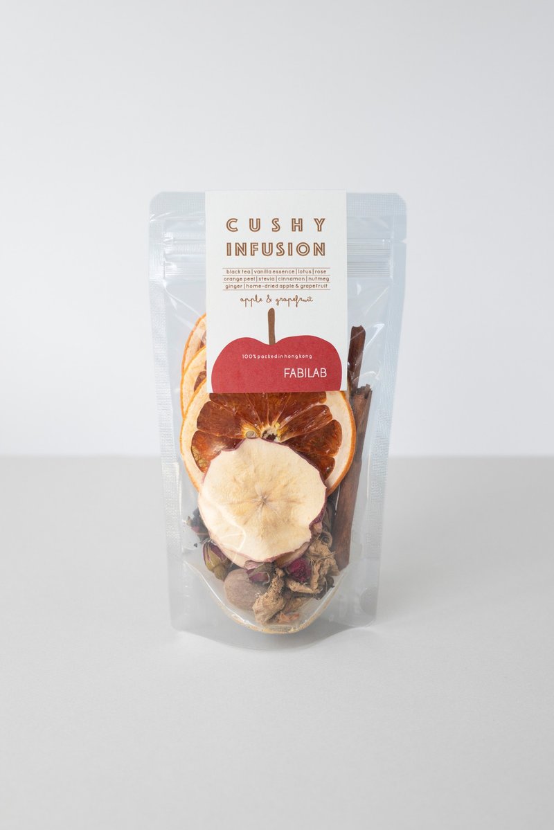 cushy infusion | apple & grapefruit - 茶葉/茶包/水果茶 - 其他材質 