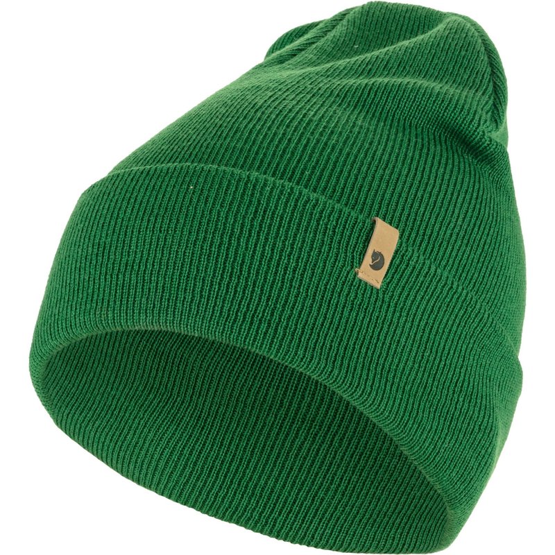 [Fjallraven Arctic Fox] Classic Knit Hat knitted wool hat _ palm green - หมวก - วัสดุอื่นๆ สีเขียว