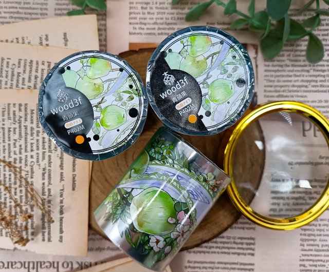 青リンゴ / 装飾テープ - ショップ wood3f マスキングテープ・PET