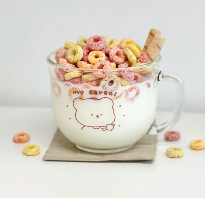 Bamtoree Cereal Cup Glass - แก้ว - แก้ว สีใส