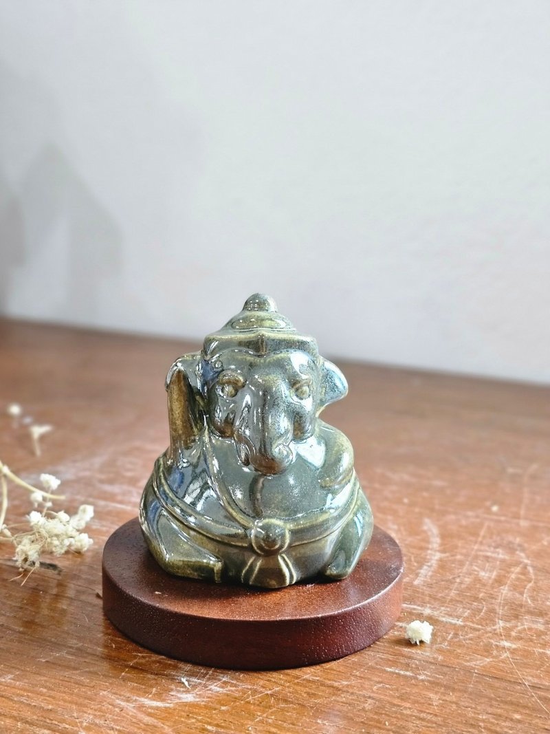 Ceramic Ganesha. God of success Lucky Thai Elephant. - Pottery & Ceramics - Pottery 