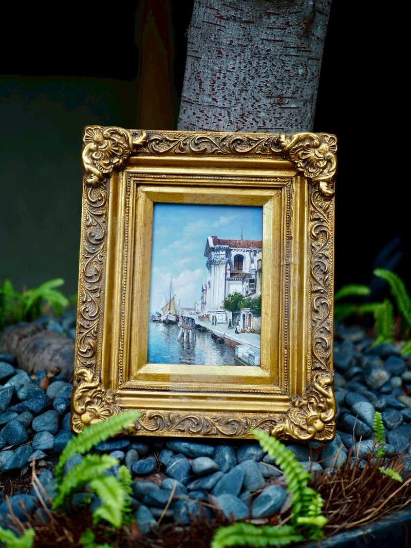 美麗老油畫 -風景 - 擺飾/家飾品 - 其他材質 