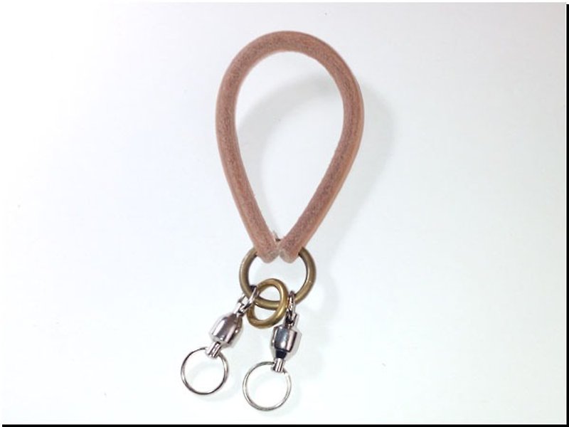 Handmade leather ----- The key pendant - Keychains - Genuine Leather 