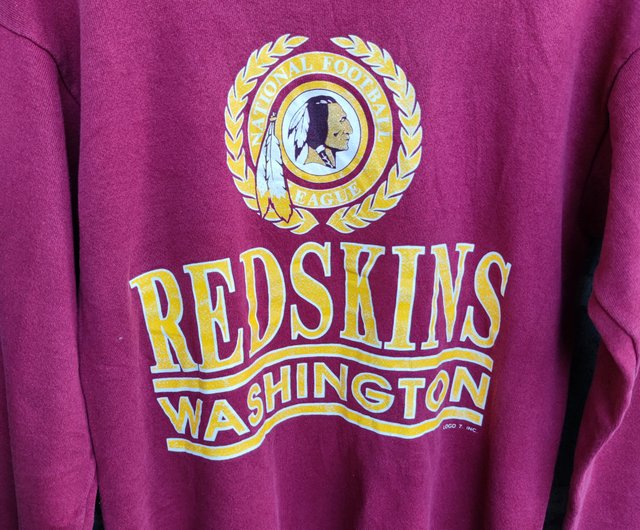 VTG REDSKINS SWEATSHIRT LOGO factory NFL WASHINGTON FOOTBALL 90s MAJESTIC CREWNECK XL