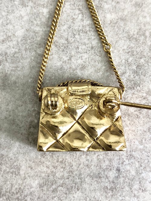 日本直送 名牌中古包 】CHANEL シャネル ブローチ ゴールド