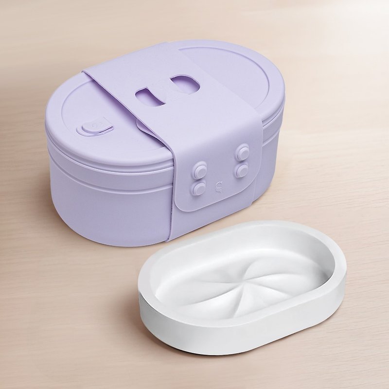 Swanz porcelain core lunch box PLUS-900ml with layered dividers (eight colors in total) - กล่องข้าว - ดินเผา หลากหลายสี