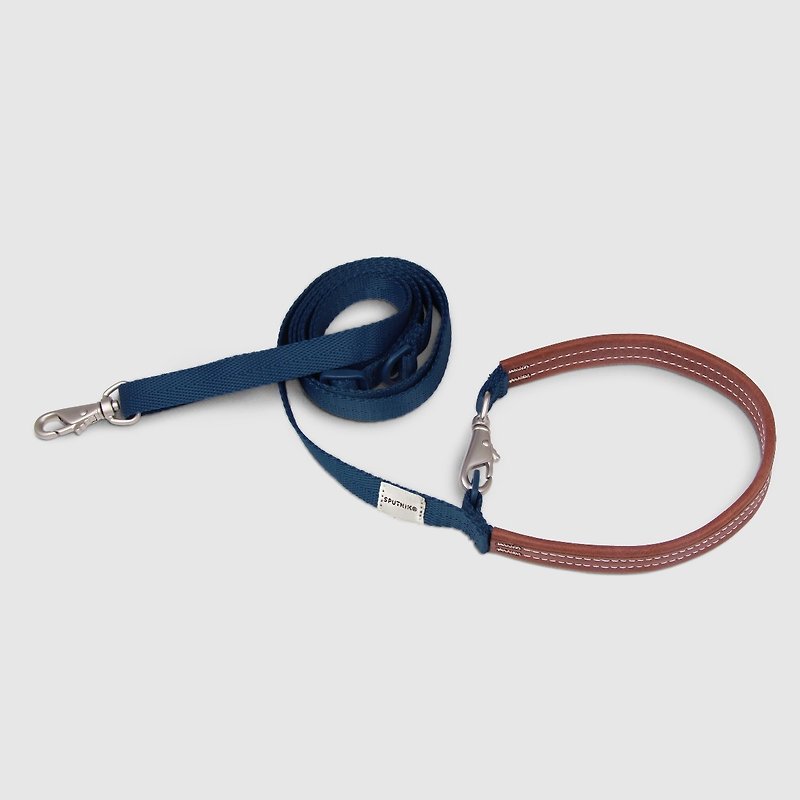 SPUTNIK 牽繩 - 藍 (S) - 項圈/牽繩 - 聚酯纖維 藍色