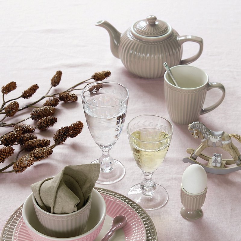 丹麥GreenGate Alice warm 茶壺 / 水瓶 / 共4款 - 茶壺/茶杯/茶具 - 瓷 卡其色
