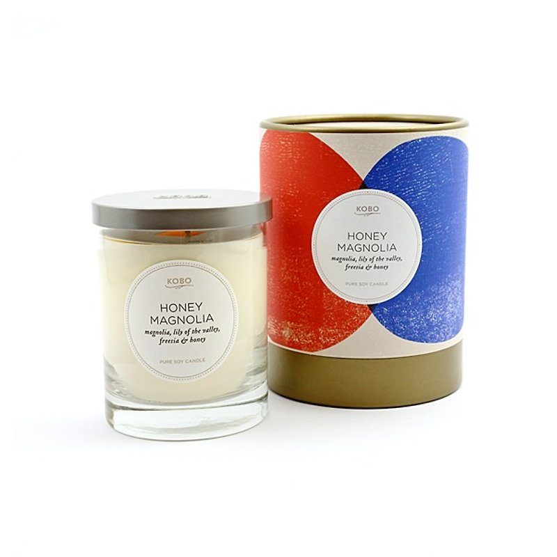 【KOBO】American Soybean Essential Oil Candle-Sweet Orchid (330g/Can burn 80hr) - Candles & Candle Holders - Other Materials 
