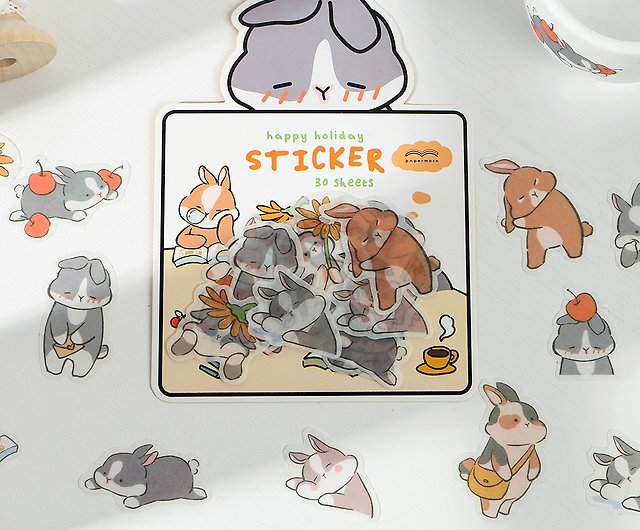 Little Chibi Cat Stickers