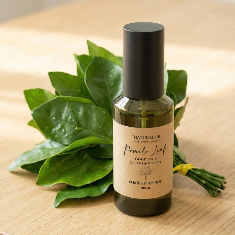 Pomelo Leaf Good Luck Cleansing Spray 100ml | Remove Negative Energy - น้ำหอม - สารสกัดไม้ก๊อก สีเขียว