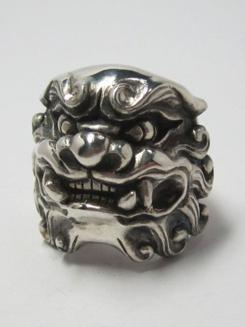 狛犬RING - 戒指 - 其他金屬 銀色