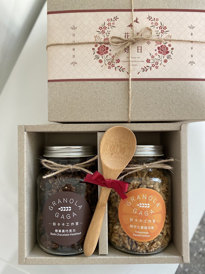 【New Year gift box】Gokaka glass bottle is now on sale - Oatmeal/Cereal - Fresh Ingredients 