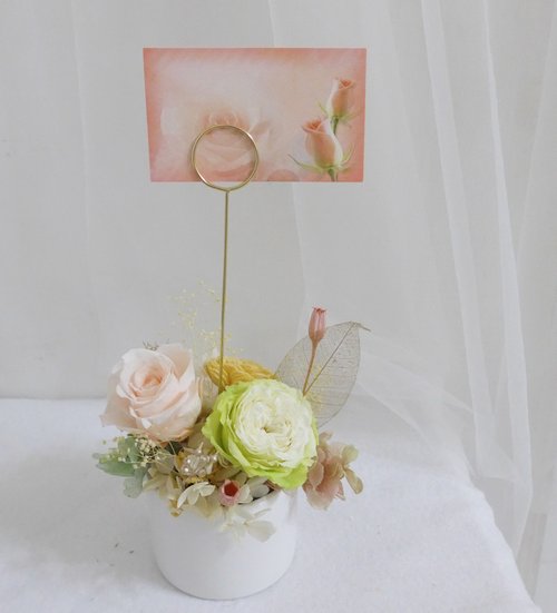 Kinki 手作Studio 文青風開幕盆花桌花 求婚告白情人節生日男/女生中秋節客製化禮物
