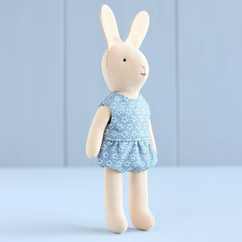 PDF Mini Bunny with Stand-Up Ears in Dress Sewing Pattern - คอร์สงานฝีมือ/หนังสือคู่มือ - วัสดุอื่นๆ 