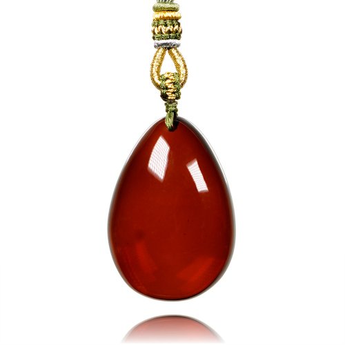 正佳珠寶 Gemsrich Jewelry 【正佳珠寶】琥珀血珀 全淨體血珀水滴 15.6g 琥珀血珀吊墜