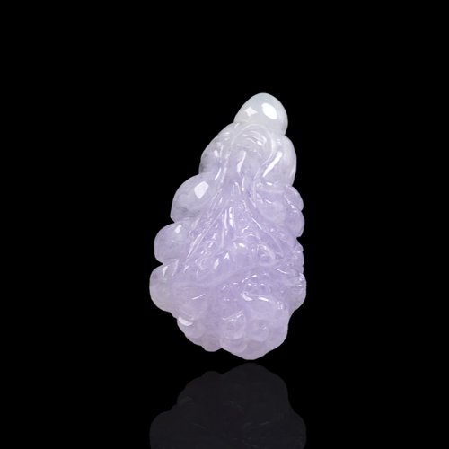 瓔珞珠寶盒 E.L.Jewelry Box 【廣納百財】冰種紫羅蘭翡翠白菜 | 天然緬甸玉A貨翡翠 | 送禮