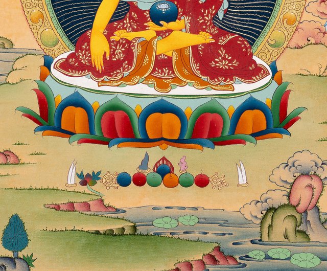 タンカペイント 釈迦牟尼仏陀