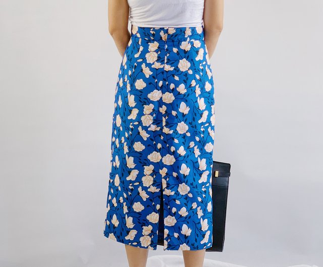 floral pencil skirt design