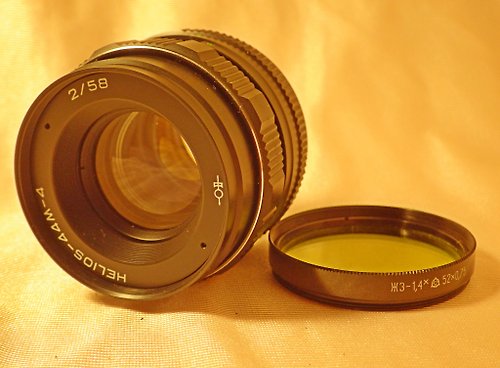 geokubanoid JUPITER HELIOS-44M-4 F2 58mm 鏡頭 fr M42 ZENIT PENTAX 相機 B