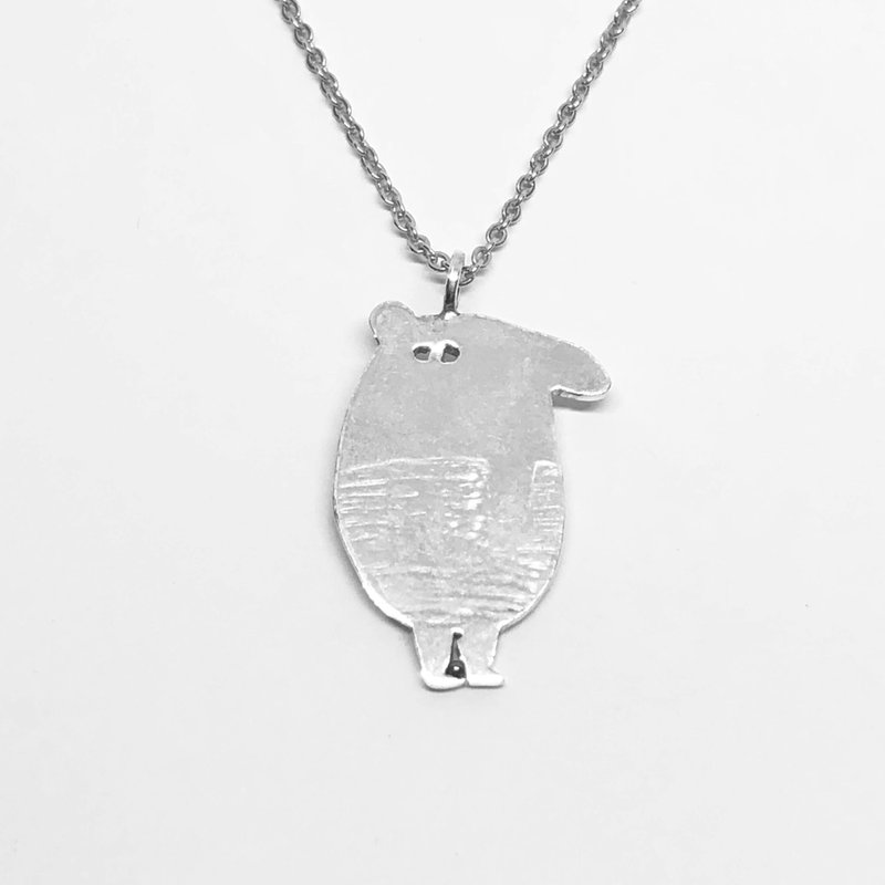 Hand-made silver jewelry / cute Malay film / 925 sterling silver / necklace - สร้อยคอ - เงินแท้ 