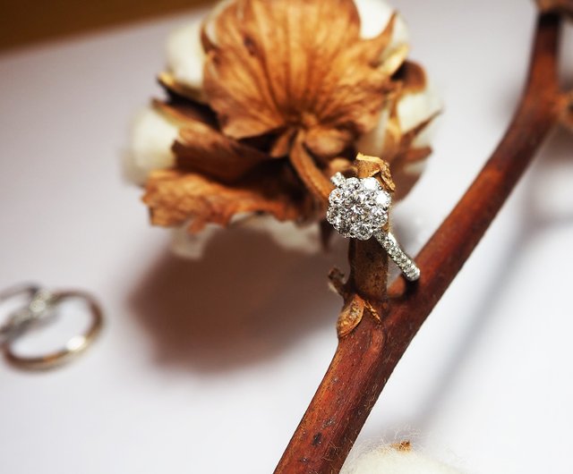 BLOOM ダイヤモンドリング サイズ#12 婚約指輪結婚指輪