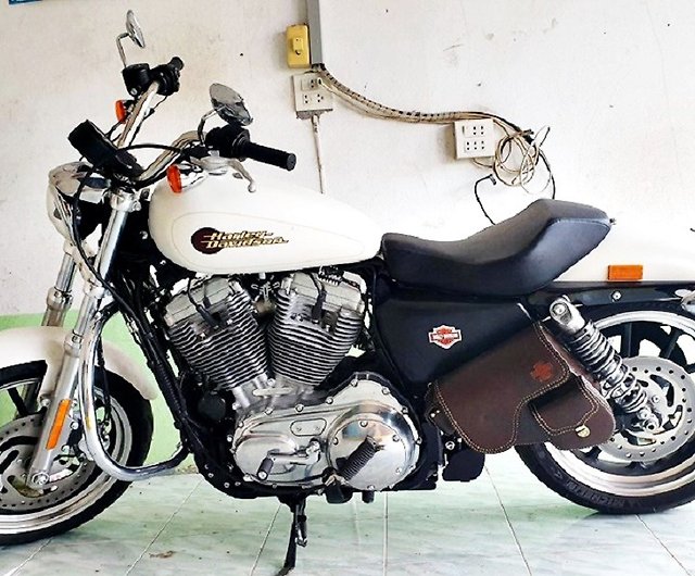 Harley-Davidsonスポーツスター用サドルバック